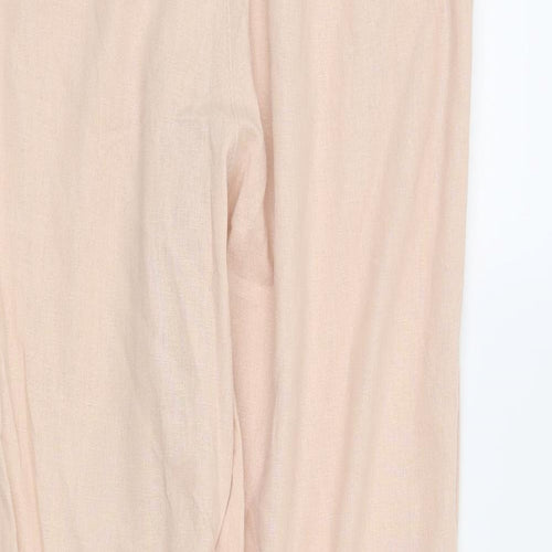 Primark Womens Pink   Trousers  Size 14 L28 in