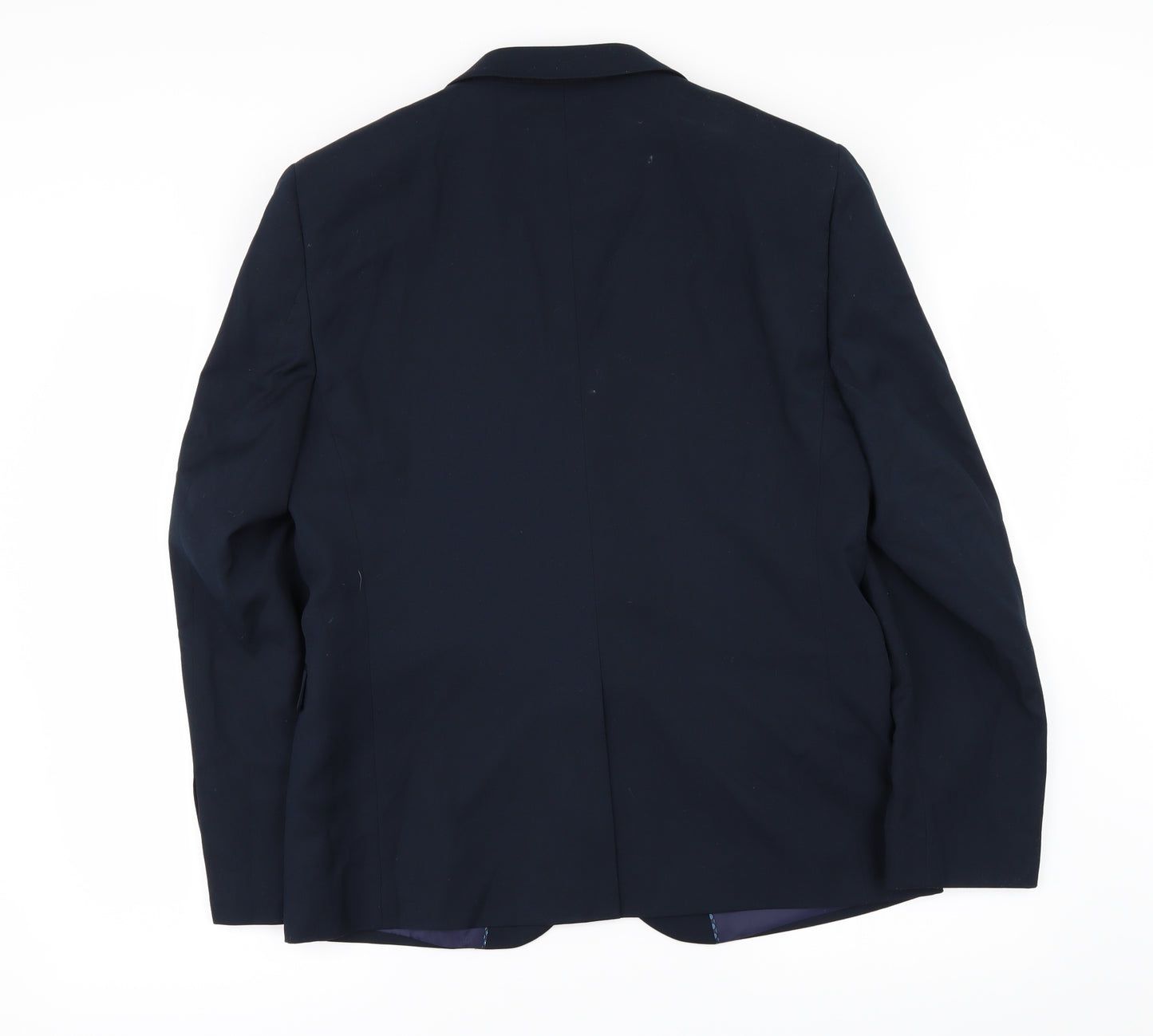 ONESIXFIVE Mens Blue   Jacket Suit Size 40