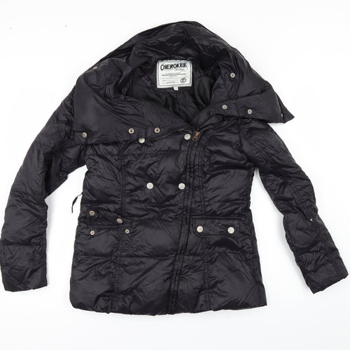 Cherokee Womens Black   Jacket  Size 10