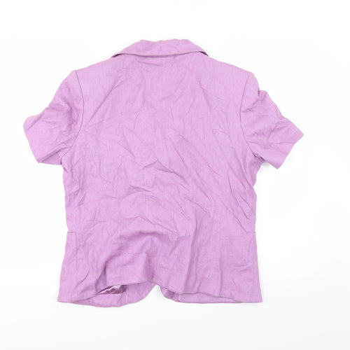 Anna Rose Womens Purple   Jacket  Size 14