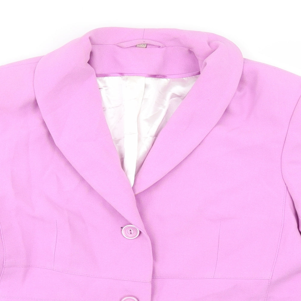 Anna Rose Womens Pink   Jacket  Size 12
