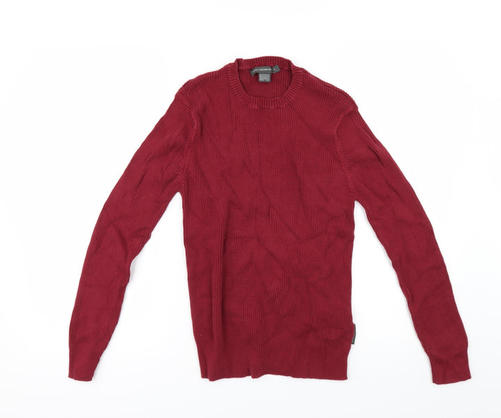 French Connection Womens Red Pullover Jumper Size S