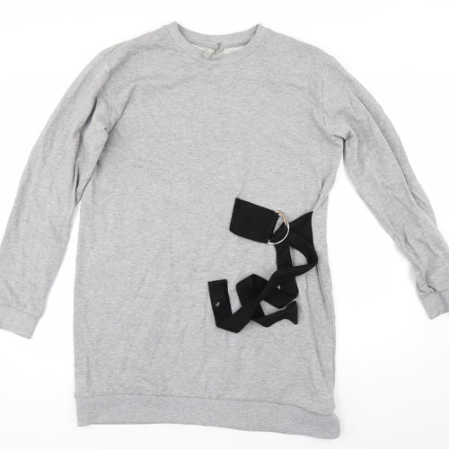ASOS Womens Grey   Pullover Sweatshirt Size 12