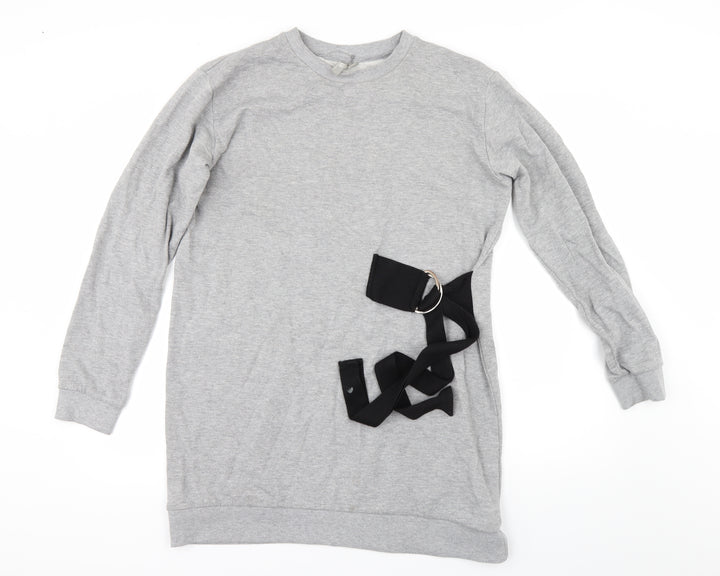 ASOS Womens Grey   Pullover Sweatshirt Size 12