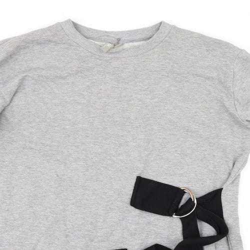 ASOS Womens Grey   Pullover Sweatshirt Size 12