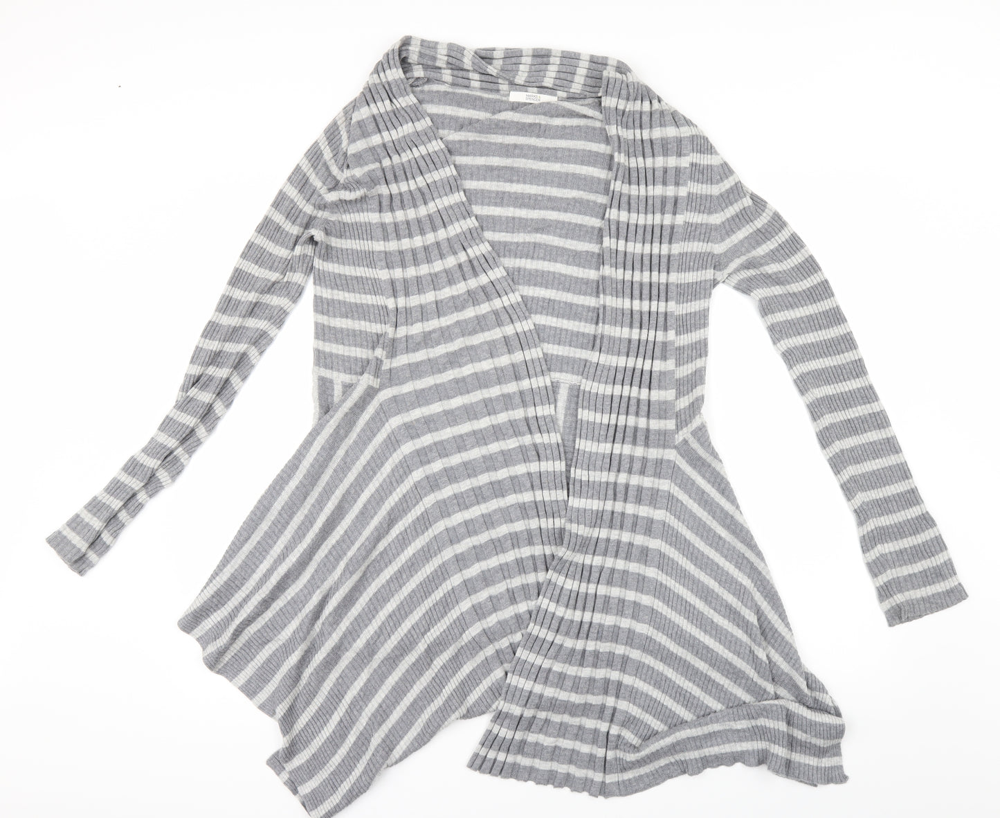 Marks and Spencer Womens Grey   Cardigan Jumper Size 12