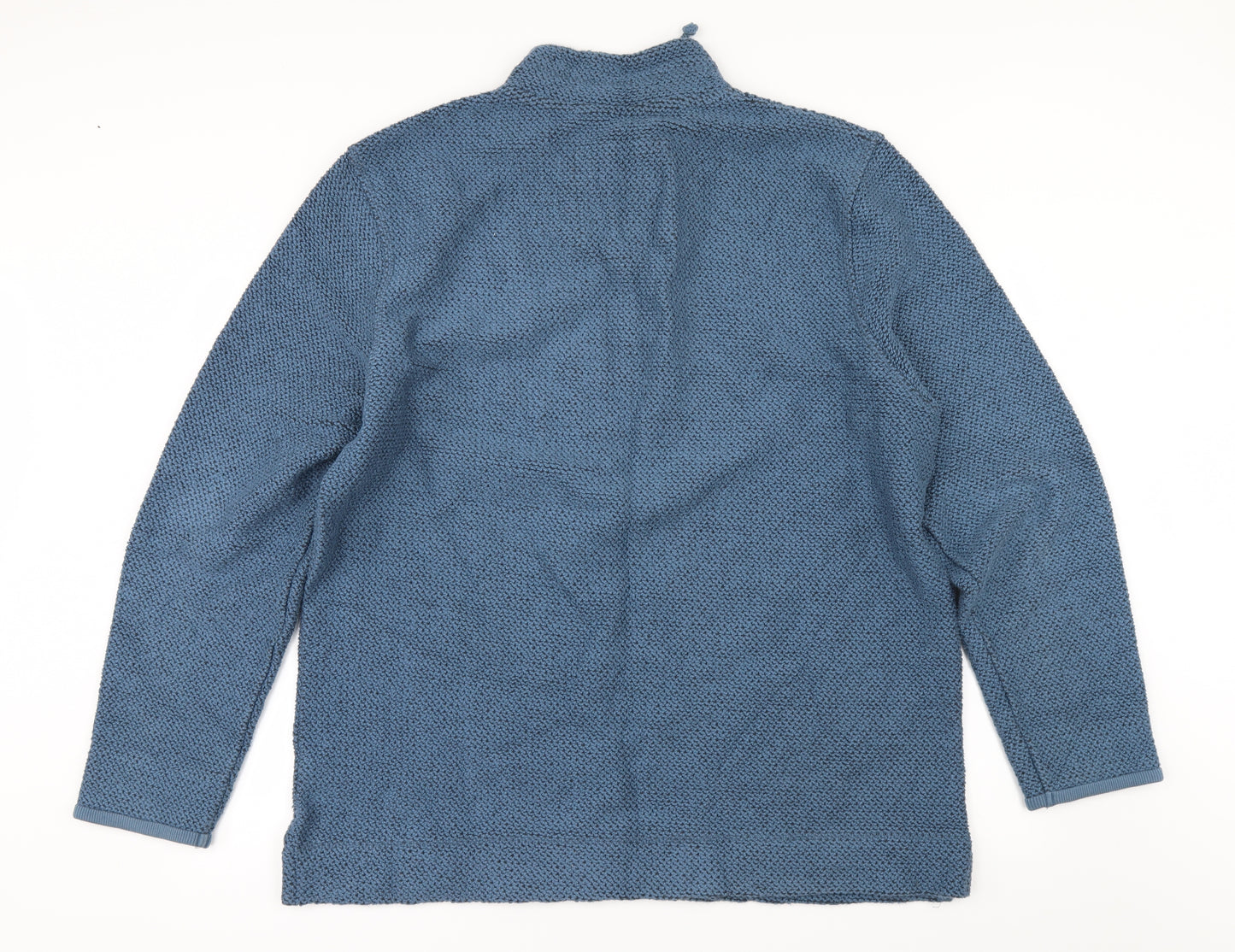 Weird Fish Mens Blue   Pullover Sweatshirt Size XL