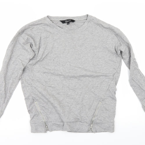 New Look Girls Grey   Pullover Sweatshirt Size 12-13 Years