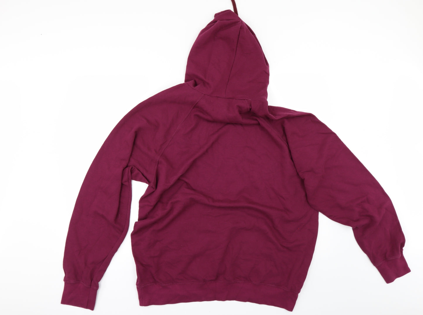 Fruit of the Loom Mens Red   Pullover Hoodie Size XL