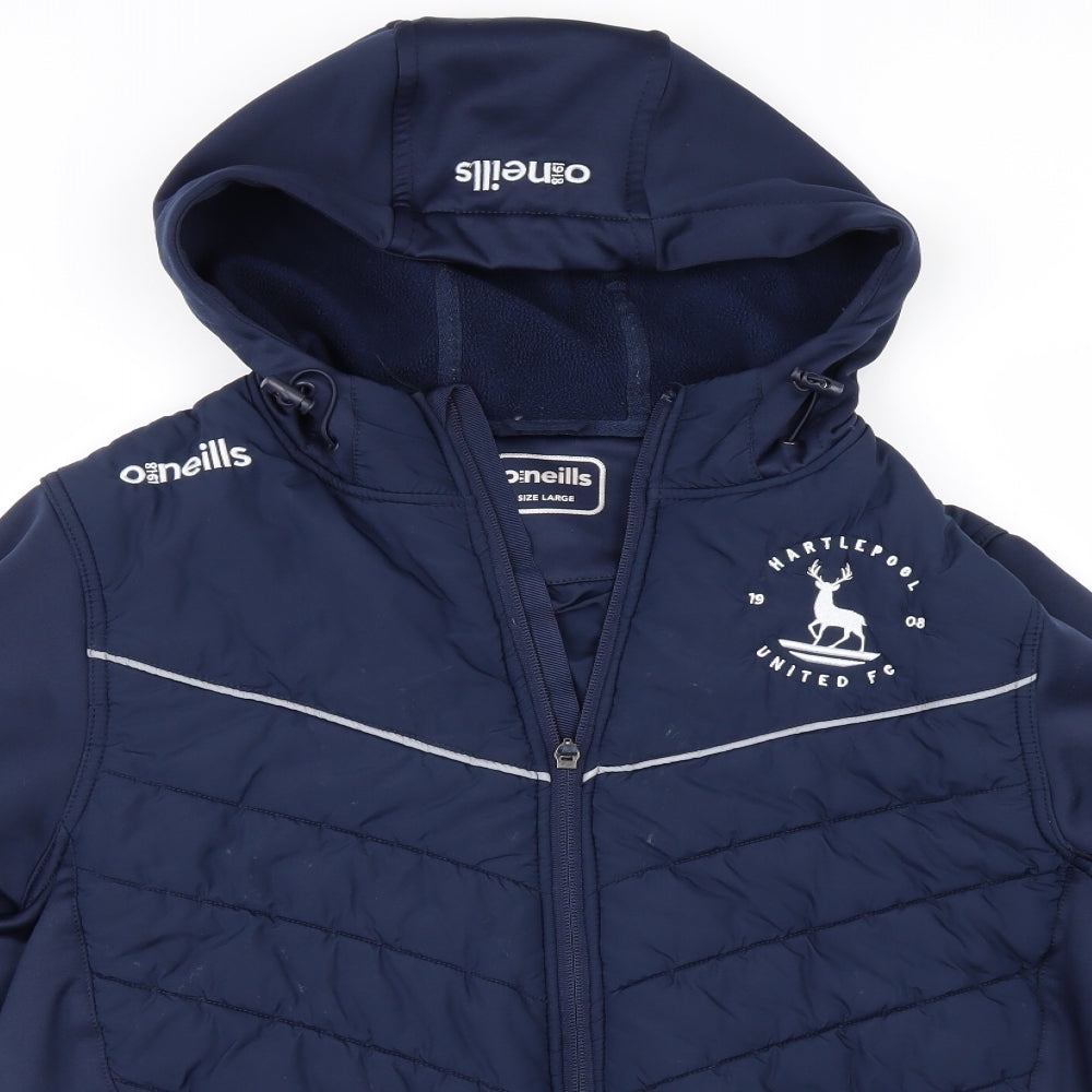 Oneil Mens Blue   Jacket  Size L  - Hartlepool United FC