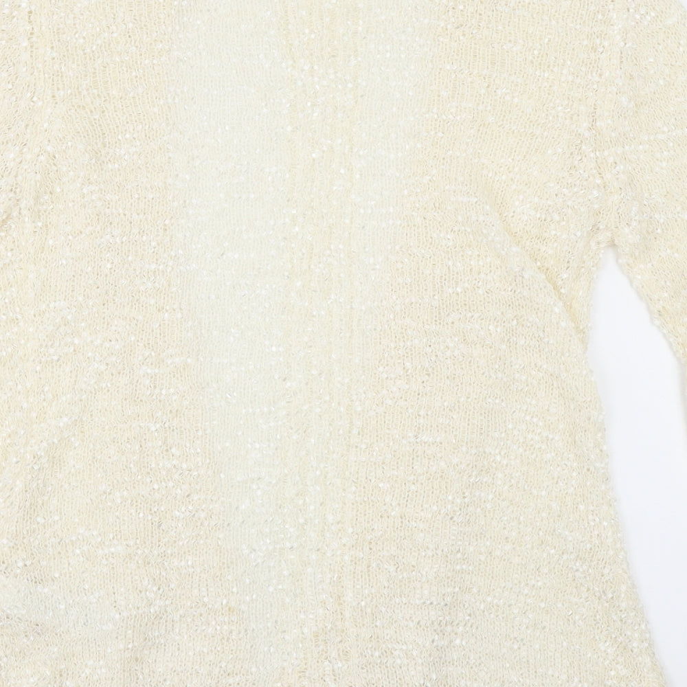 Red Herring Womens Ivory   Cardigan Jumper Size 10
