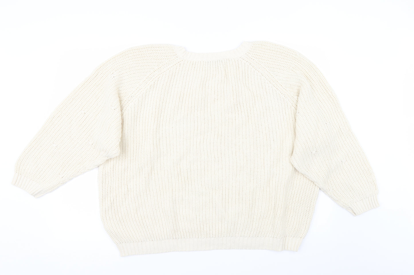 NEXT Womens Ivory   Pullover Jumper Size XL