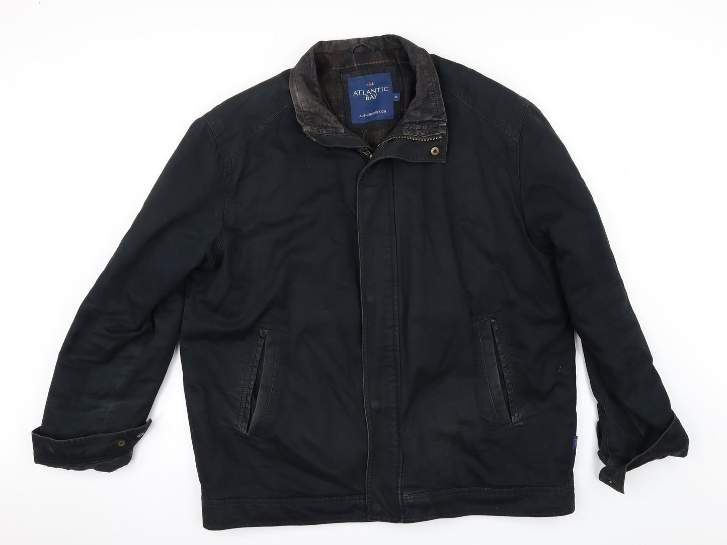 Atlantic Bay Mens Black   Jacket  Size XL