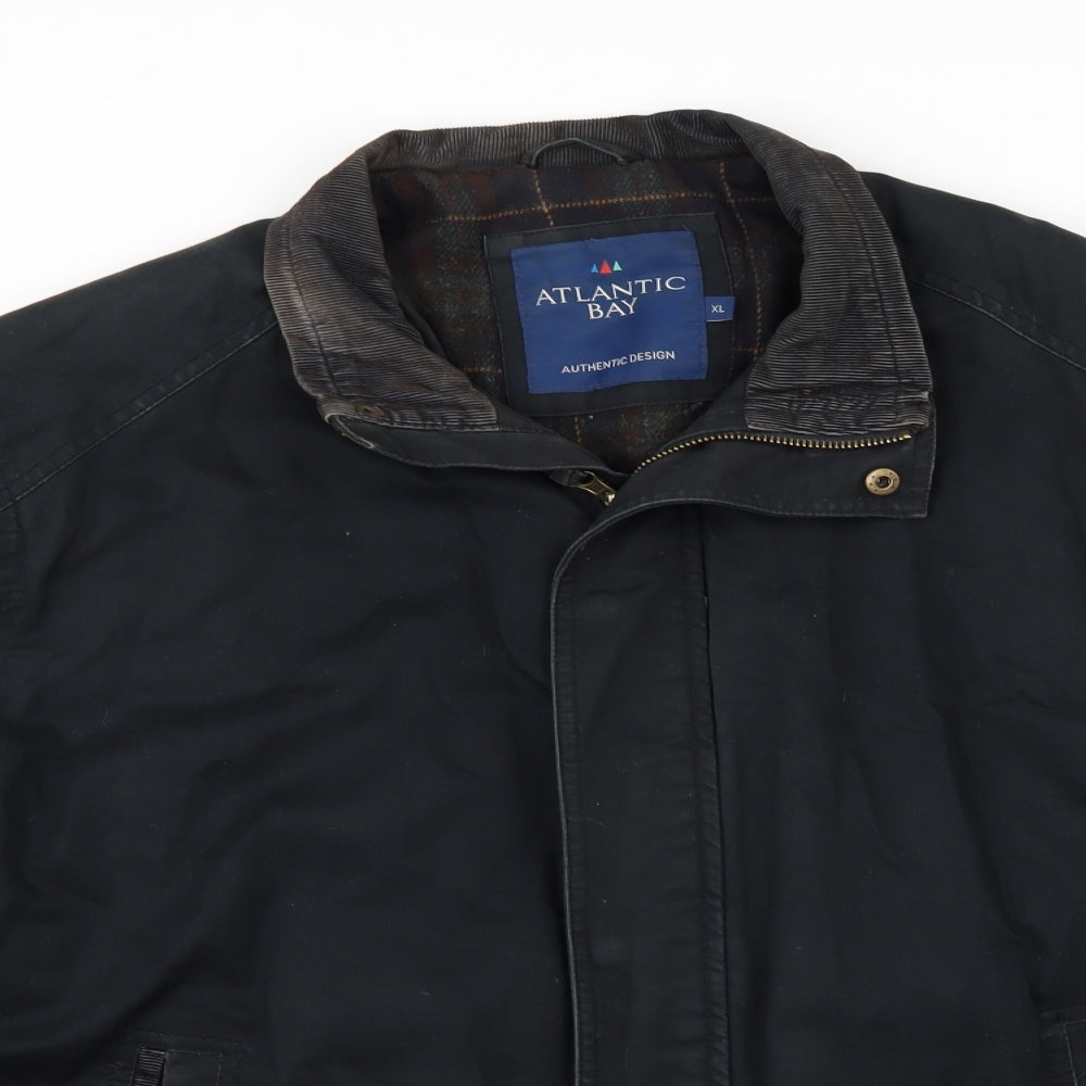 Atlantic Bay Mens Black   Jacket  Size XL