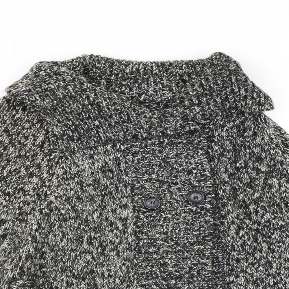 F&F Womens Grey   Jacket Poncho Size S