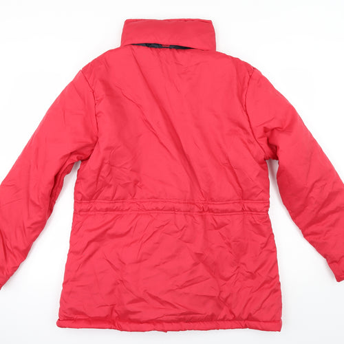 Anne De Lancay Womens Red   Anorak Jacket Size M