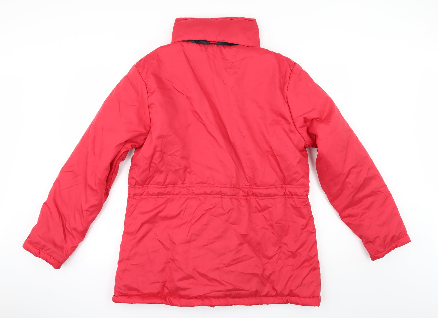 Anne De Lancay Womens Red   Anorak Jacket Size M