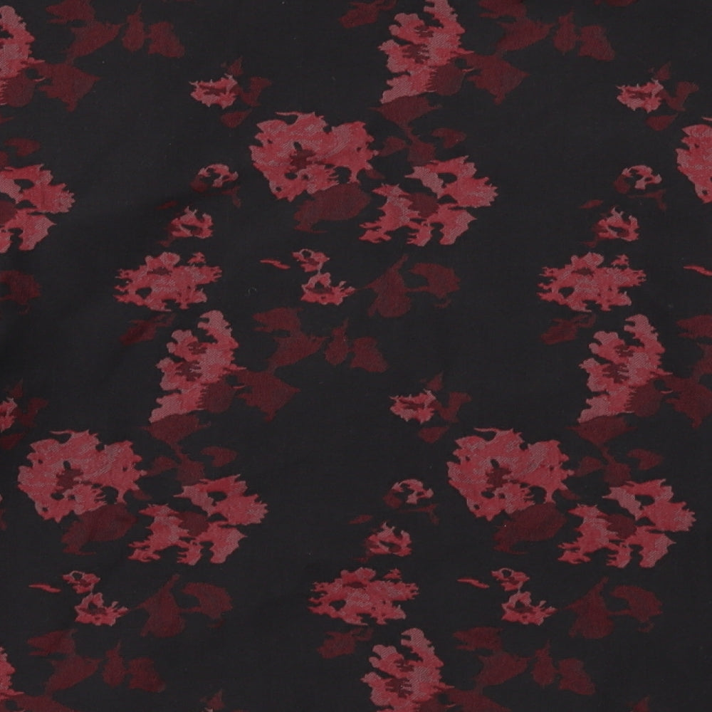 Marks and Spencer Womens Black Floral  Jacket  Size 12