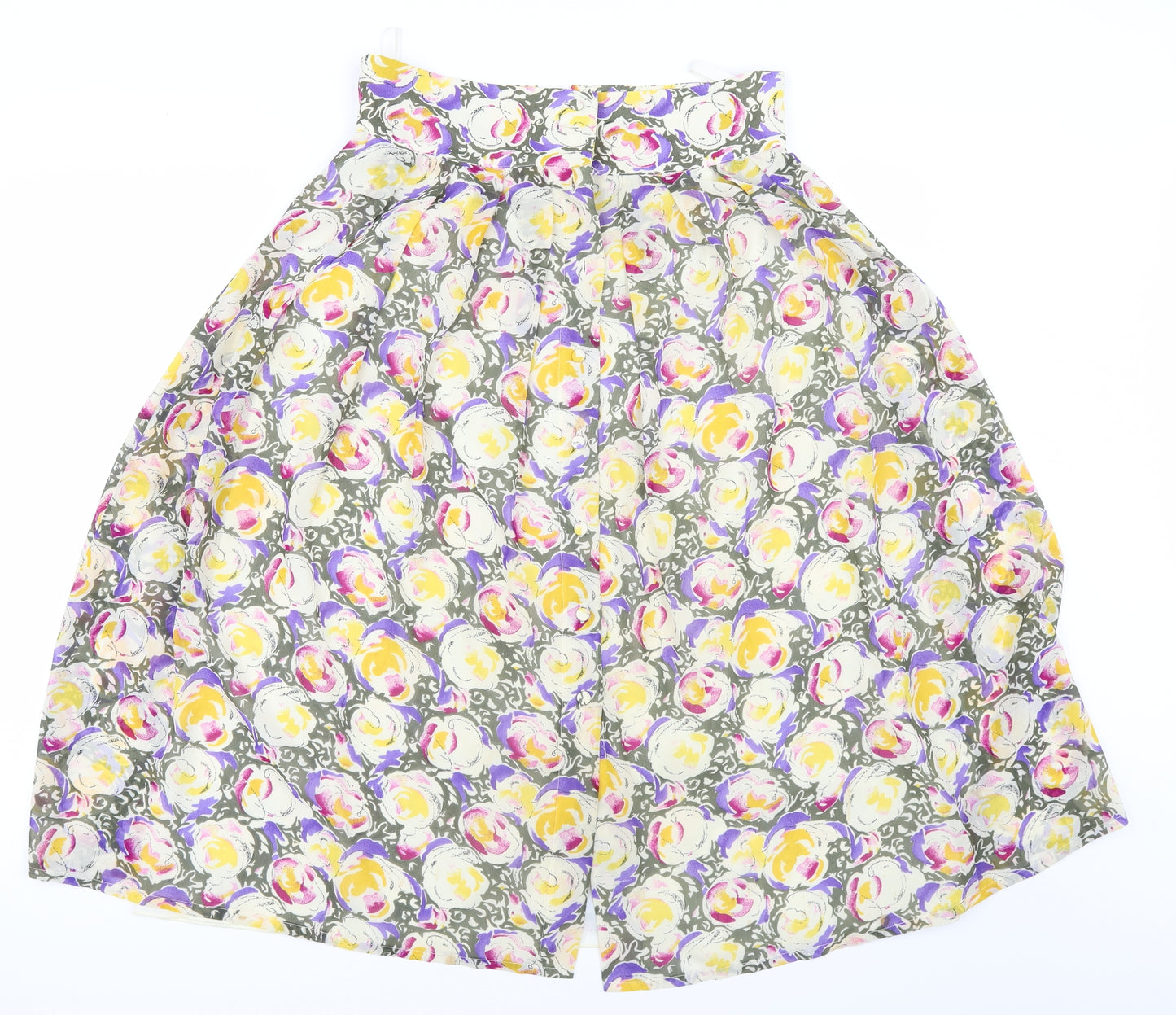 Marks and Spencer Womens Multicoloured Floral  A-Line Set Size 14
