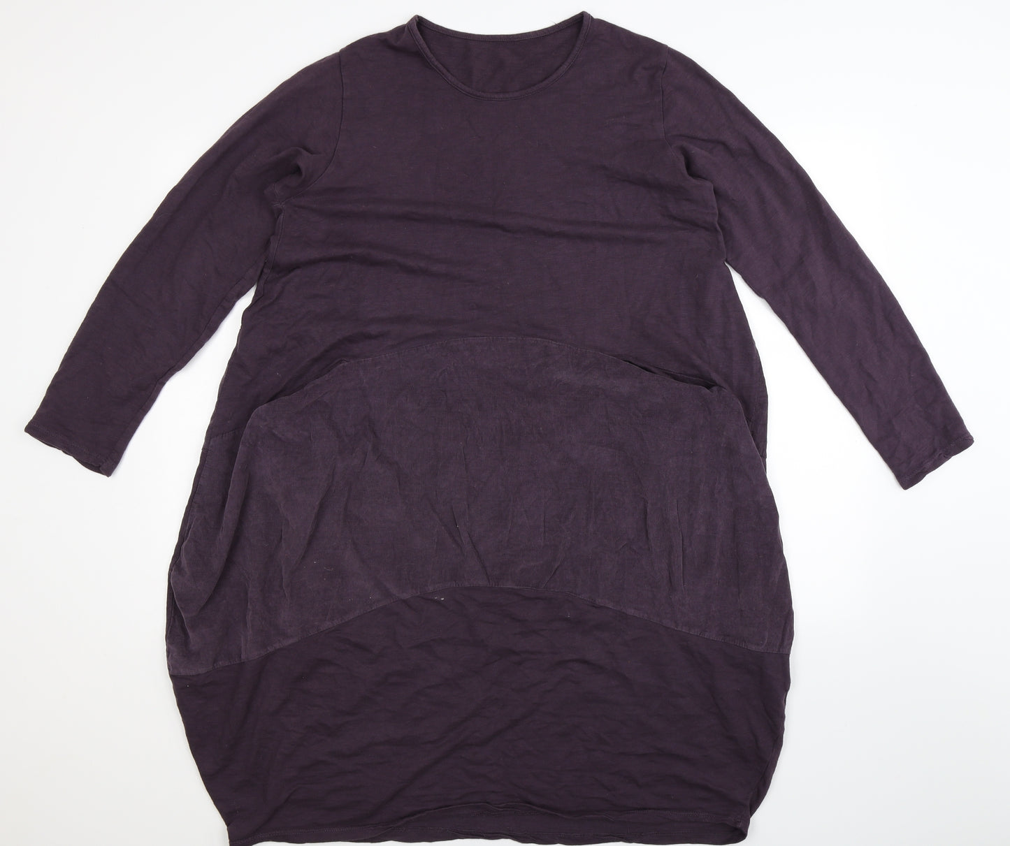 Preworn Womens Grey   T-Shirt Dress  Size L