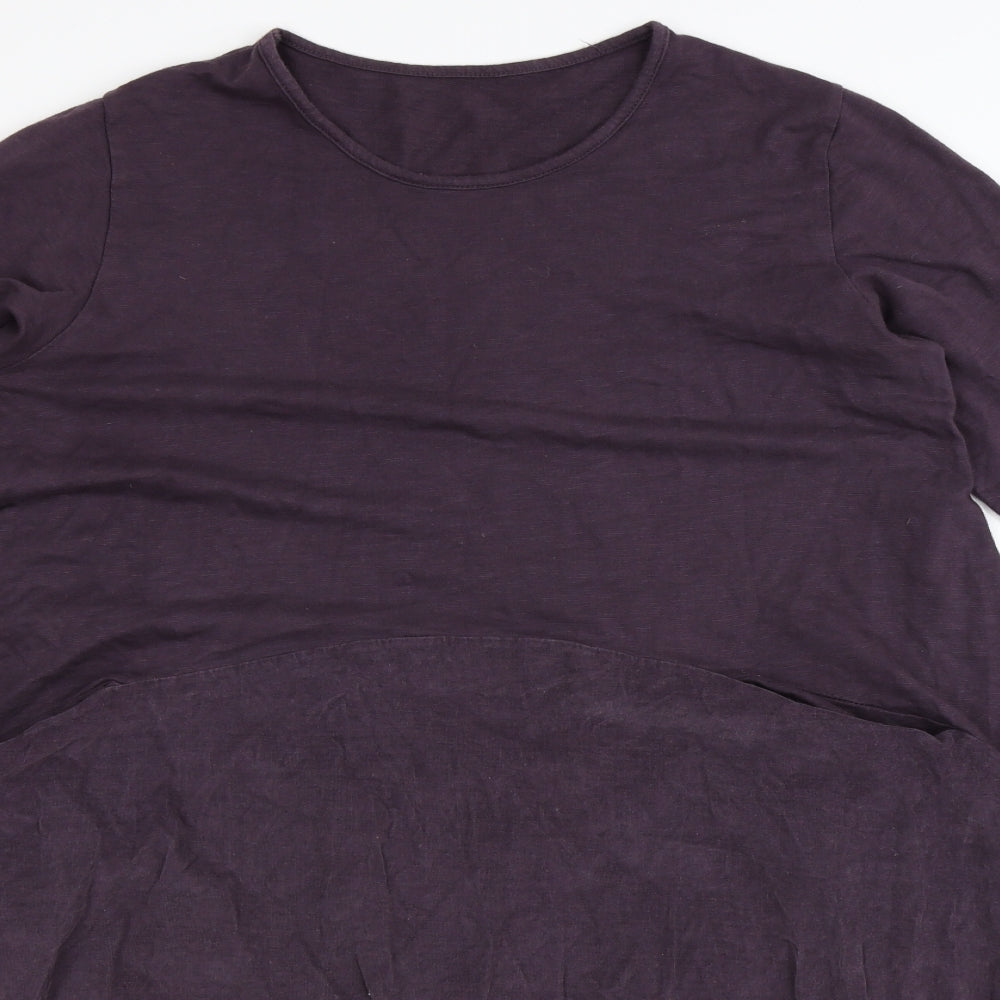 Preworn Womens Grey   T-Shirt Dress  Size L