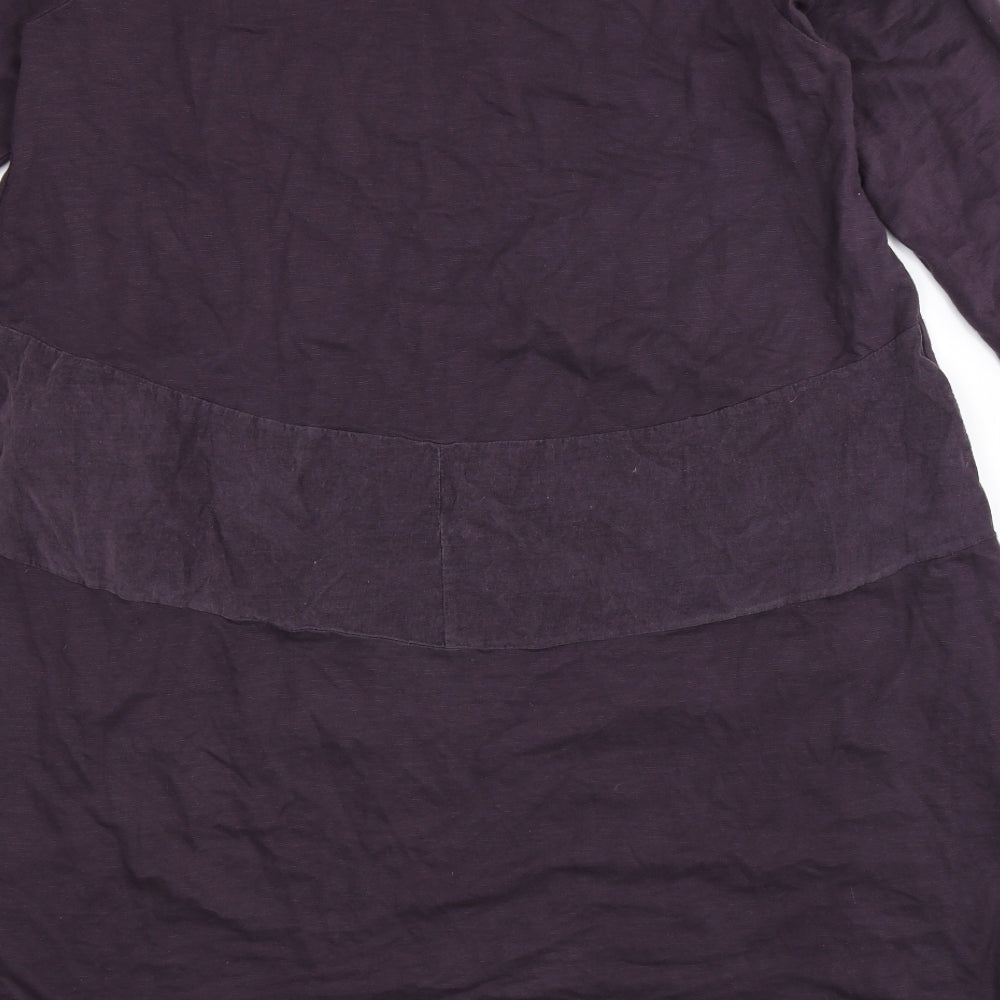 Preworn Womens Grey   T-Shirt Dress  Size L
