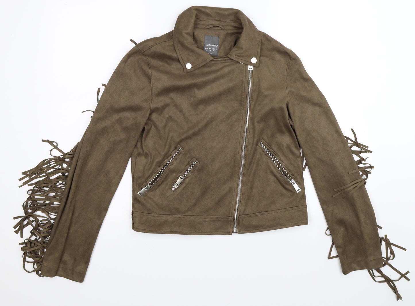 Primark Womens Grey   Jacket  Size 12