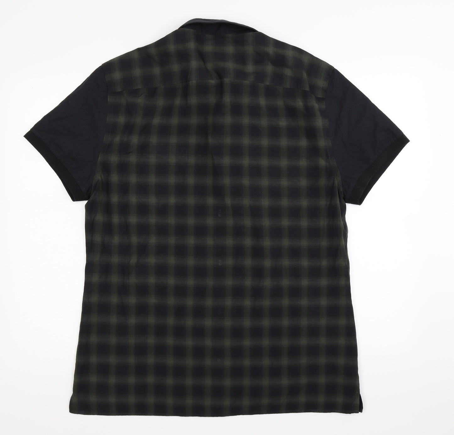 River Island Mens Multicoloured Check   Button-Up Size L