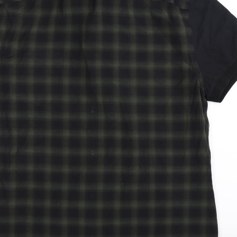 River Island Mens Multicoloured Check   Button-Up Size L