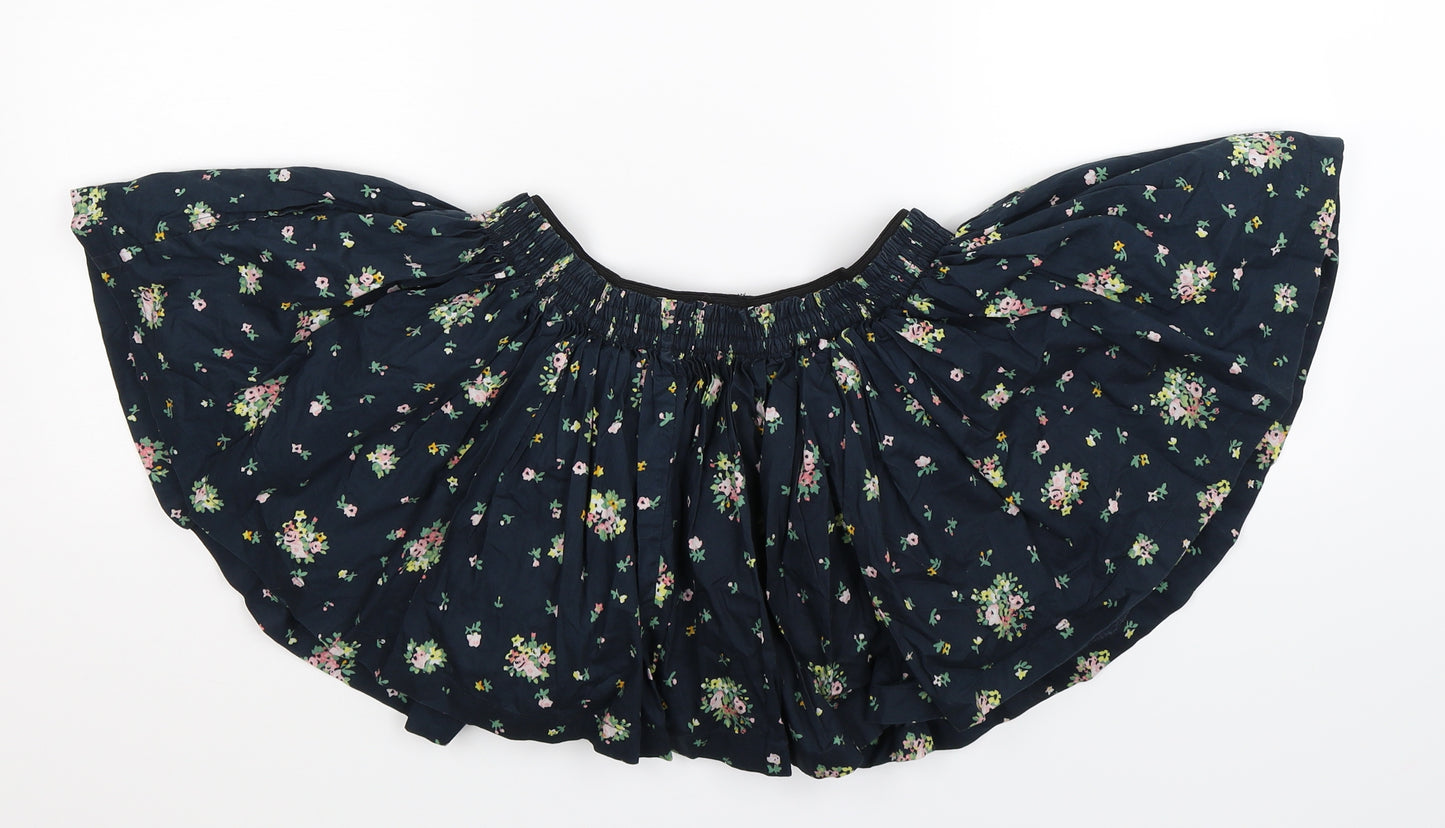 Jack Wills Womens Blue Floral  Tutu Skirt Size 10