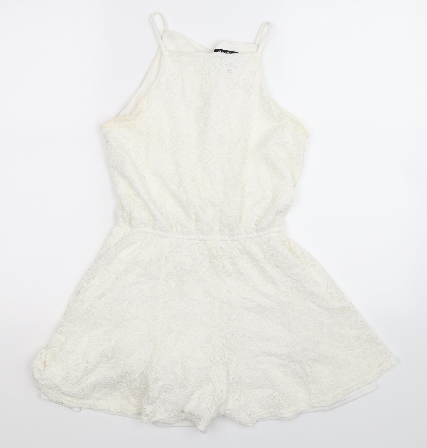 New Look Girls White   Jumpsuit One-Piece Size 12-13 Years