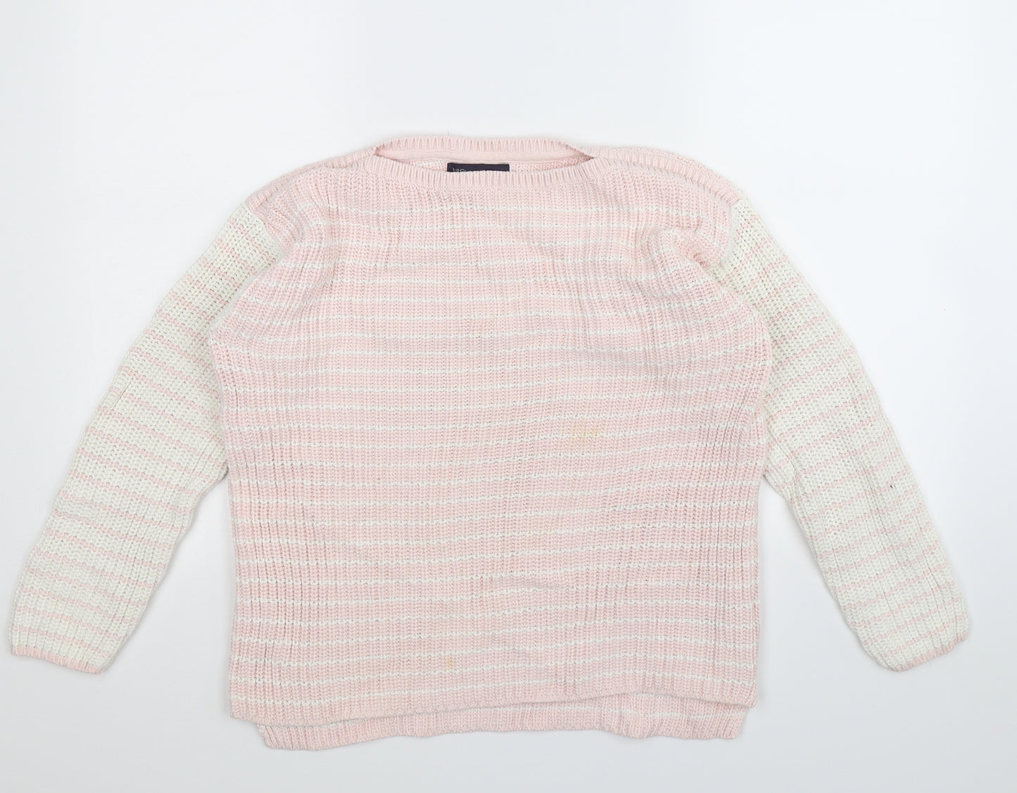 Marks and Spencer Womens Pink  Knit Pullover Jumper Size M