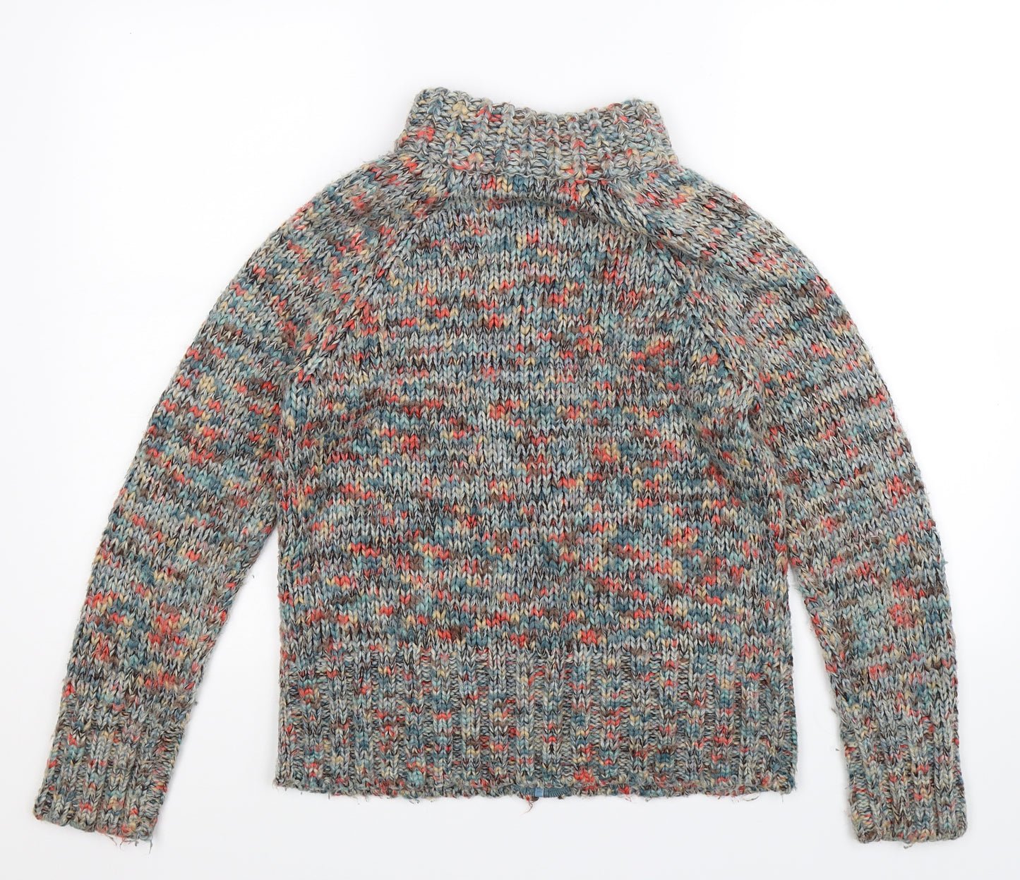 Casual Club Womens Multicoloured  Knit Cardigan Jumper Size 12