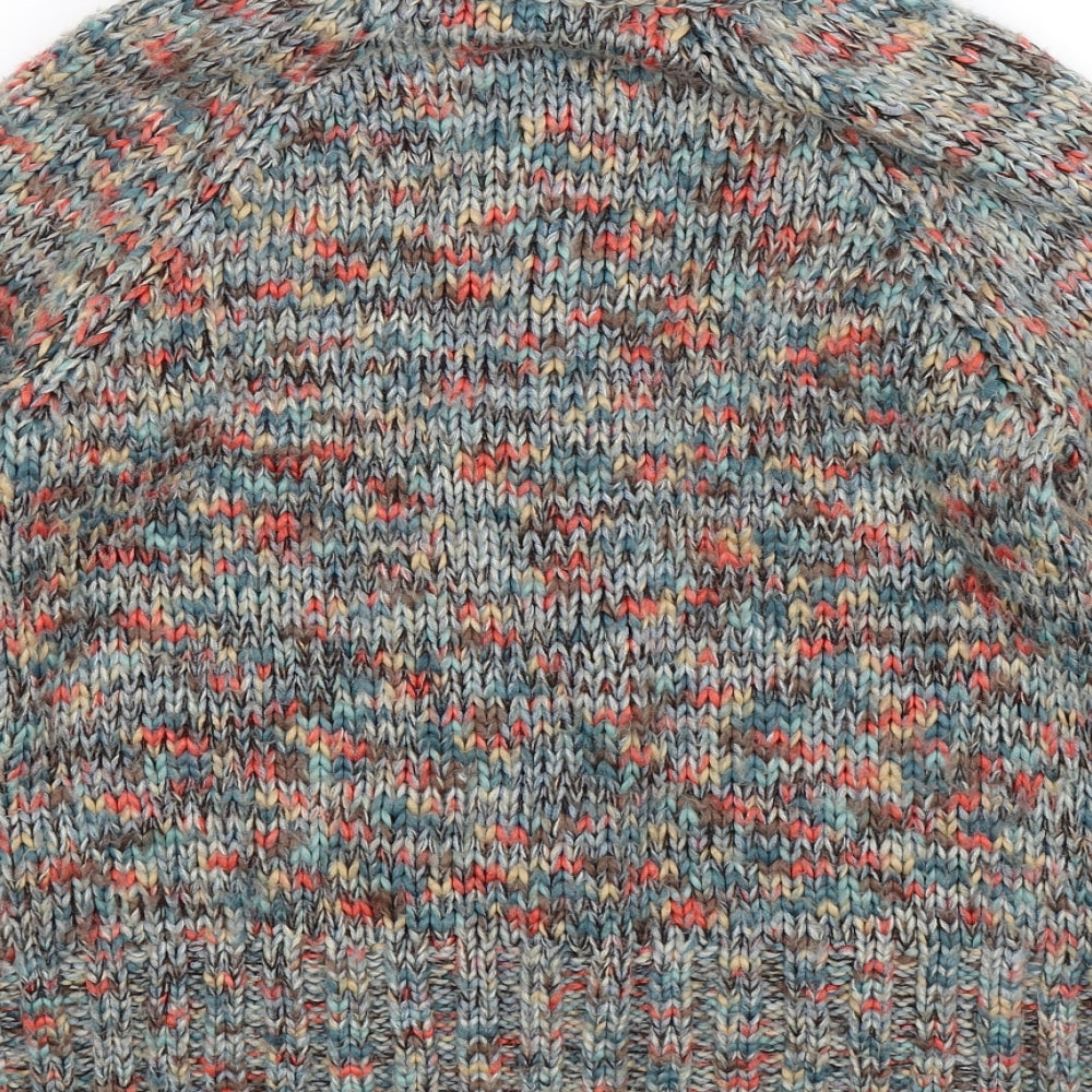 Casual Club Womens Multicoloured  Knit Cardigan Jumper Size 12