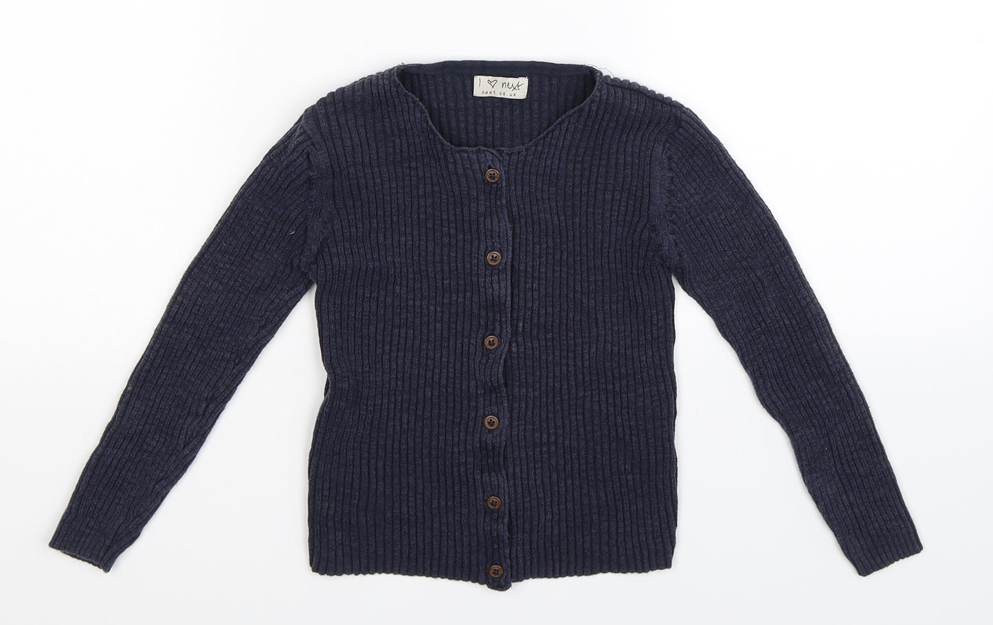 NEXT Girls Blue   Cardigan Jumper Size 6 Years