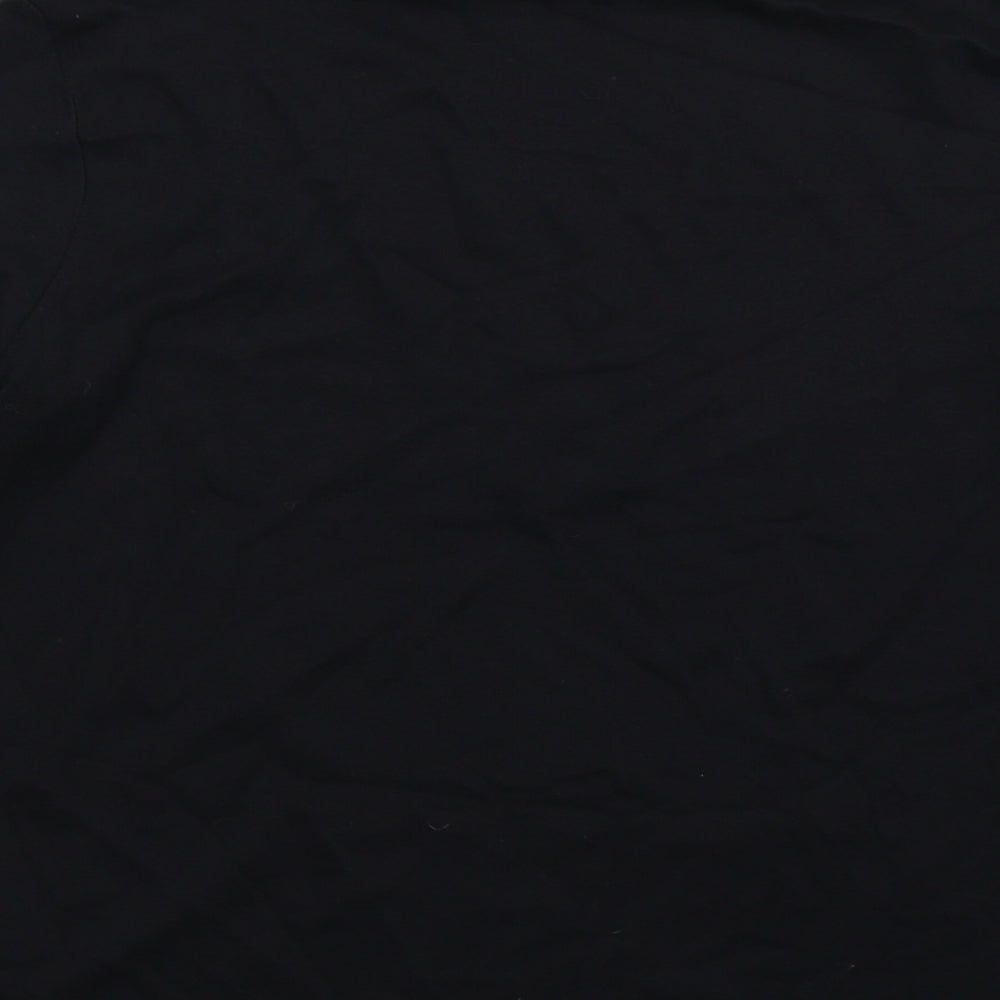 Cotton Traders Womens Black  Knit Pullover Jumper Size 16