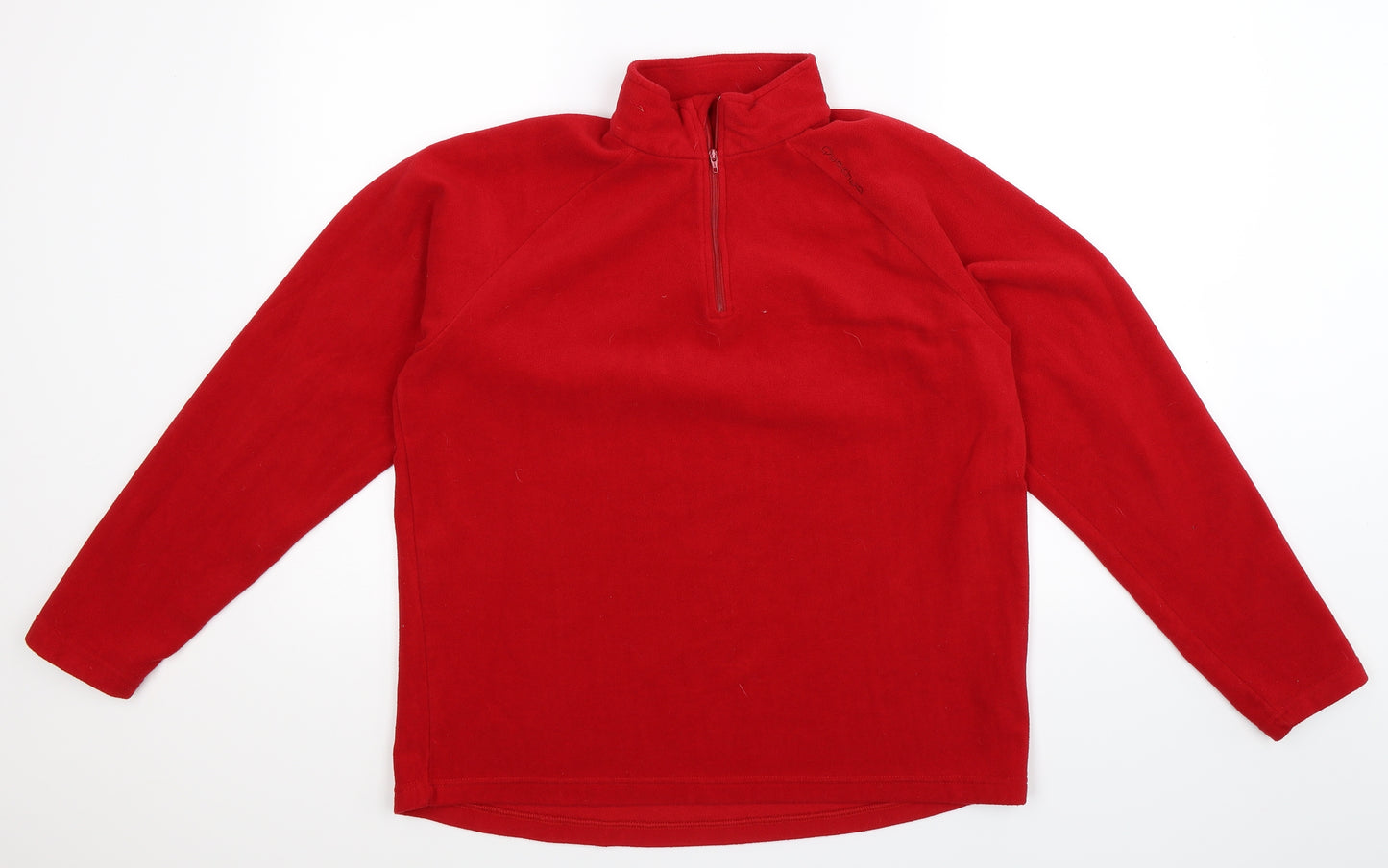 Quechua Womens Red  Fleece Jacket  Size XL