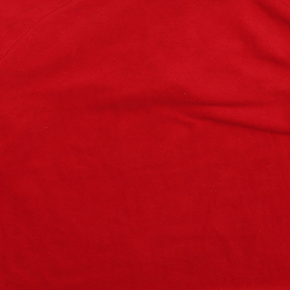 Quechua Womens Red  Fleece Jacket  Size XL