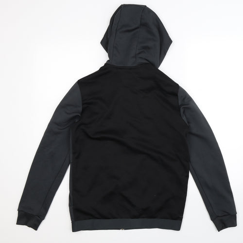 adidas Boys Grey   Full Zip Hoodie Size 13-14 Years