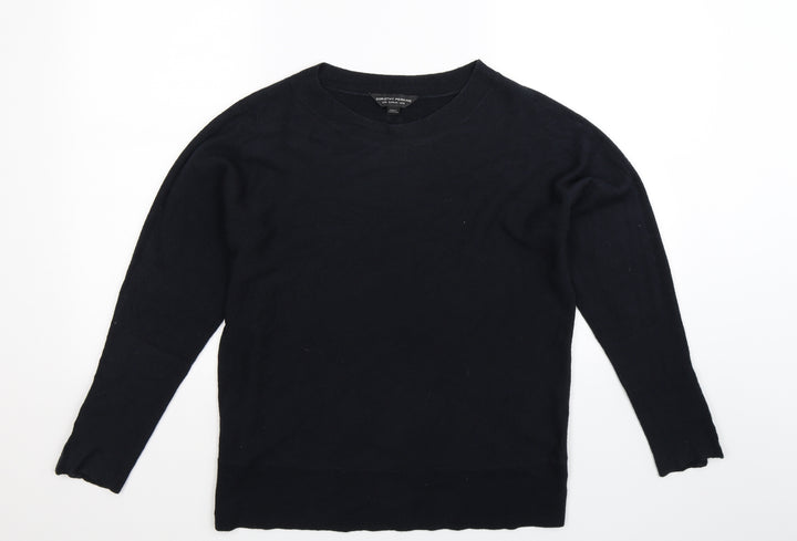 Dorothy Perkins Womens Blue  Knit Pullover Jumper Size 12