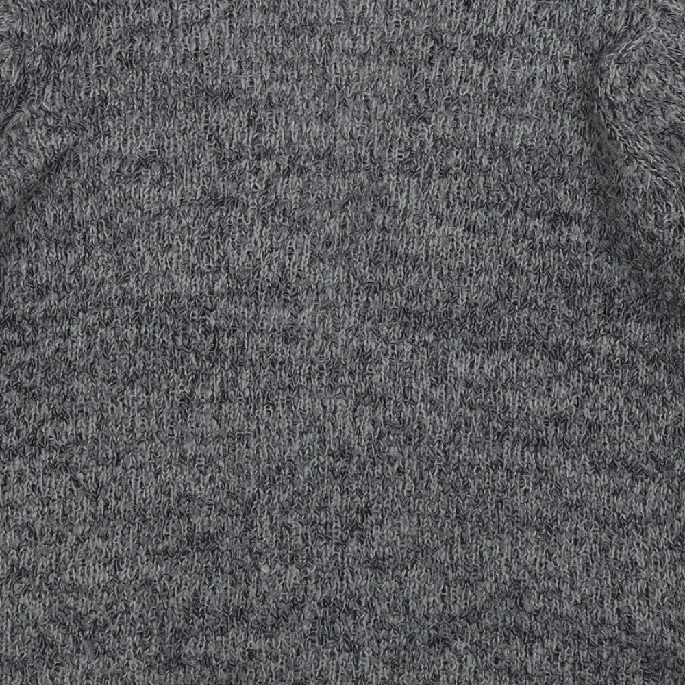George Womens Grey  Knit Cardigan Jumper Size 14