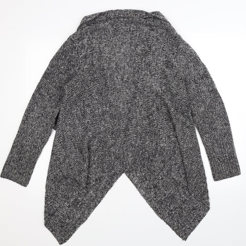 H&M Womens Grey  Knit Cardigan Jumper Size M