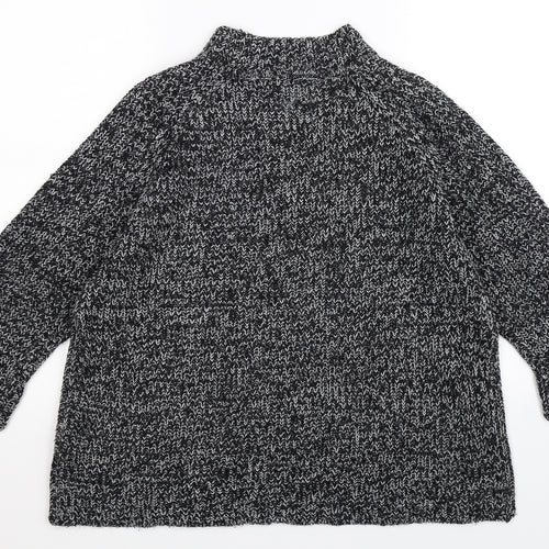 F&F Womens Blue  Knit Pullover Jumper Size 14