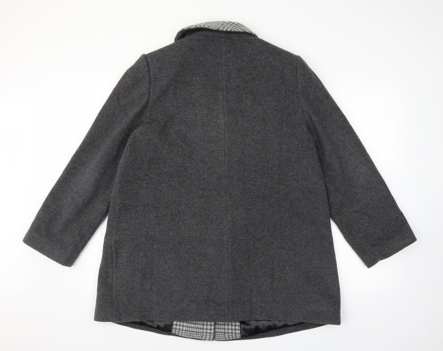 Eastex Mens Grey   Overcoat Coat Size L