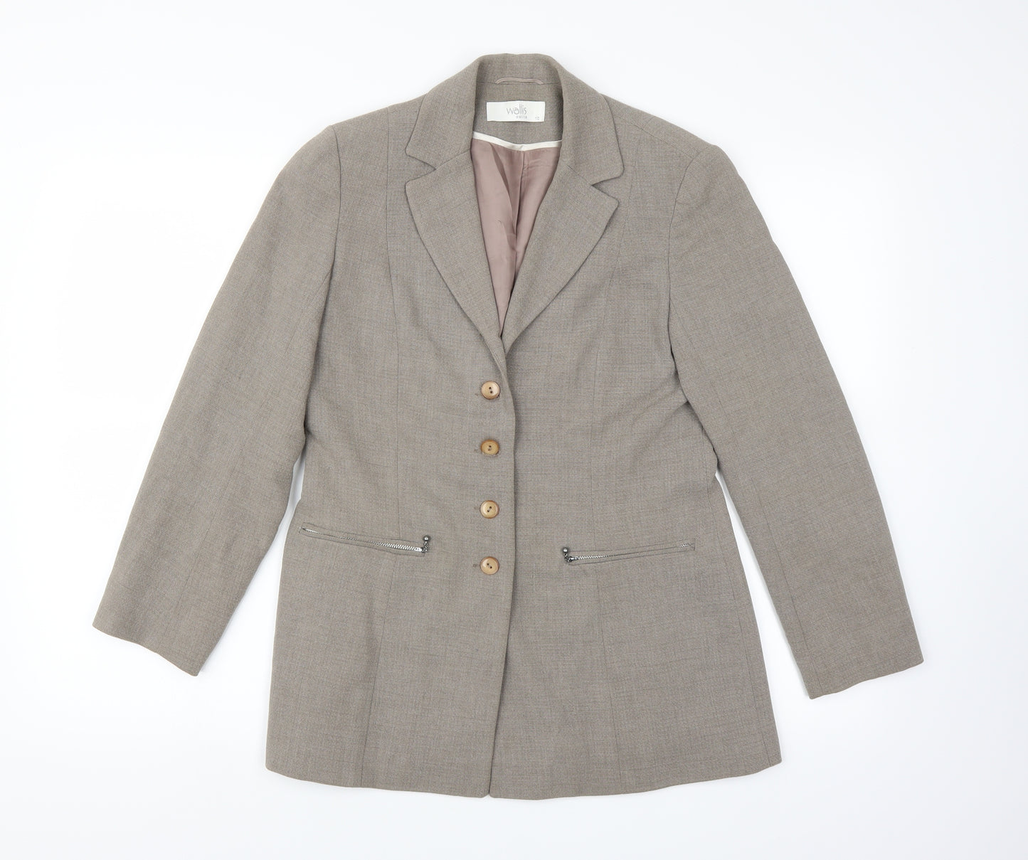Wallis Womens Brown   Jacket  Size 10