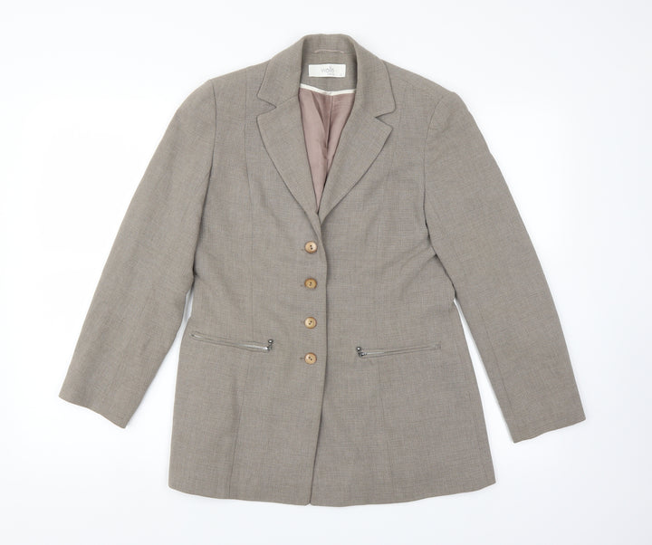 Wallis Womens Brown   Jacket  Size 10