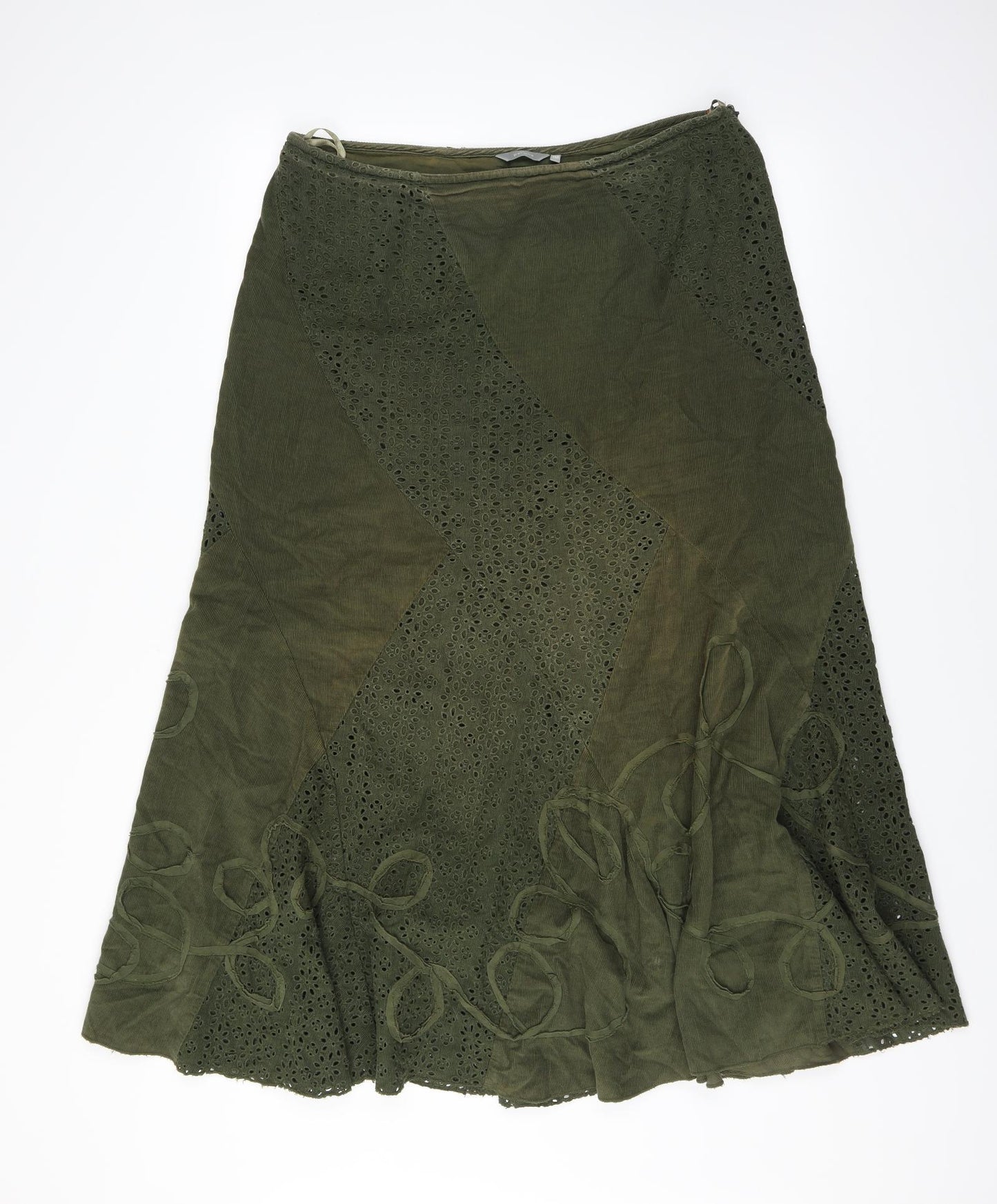 Per Una Womens Green   A-Line Skirt Size 14