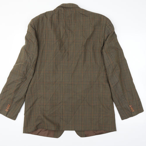 St michael Mens Green   Jacket Suit Jacket Size 42