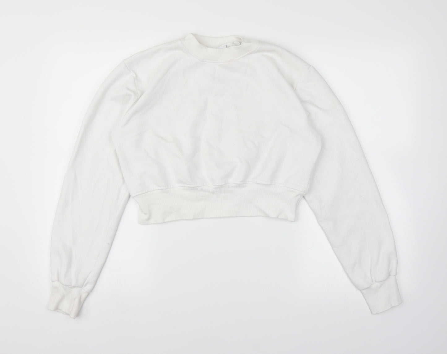 COLLUSION Womens White   Pullover Jumper Size 8