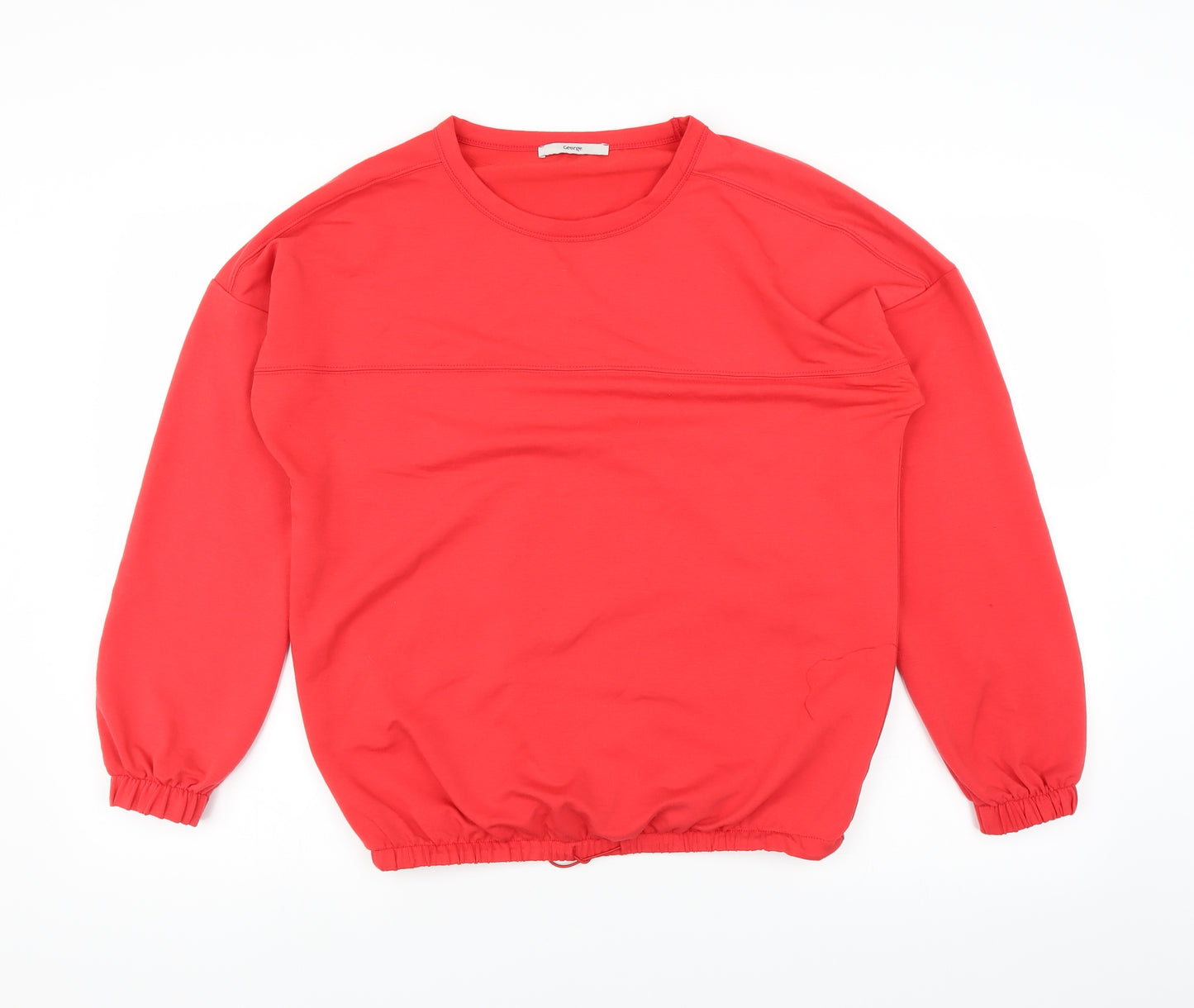 George Womens Red   Pullover Jumper Size 10
